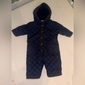 Polo Ralph Lauren Quilted Baby Bunting Snow Suit